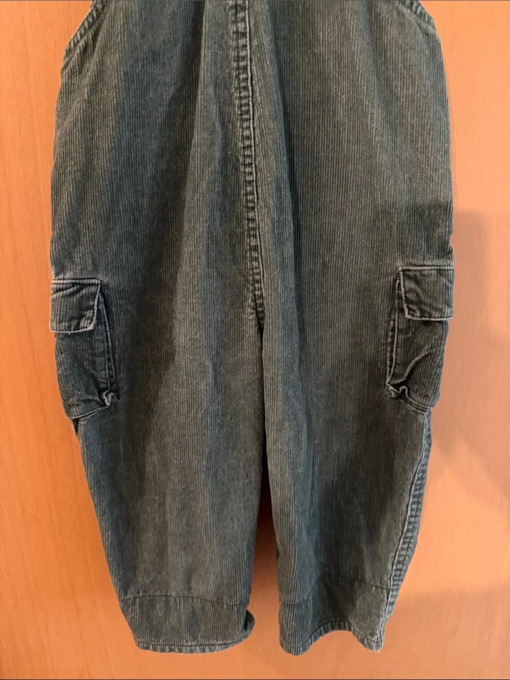 OshKosh B'gosh Baby Boys Corduroy Overalls Olive Green Size 18 Months